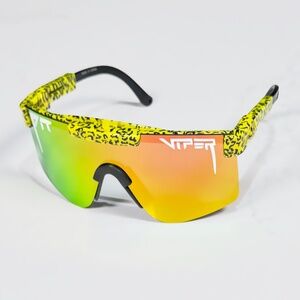 PIT VIPER The Carnivore Wyld 1 Single-Wide Sunglasses - NIB Mirror - #48742-SUN3